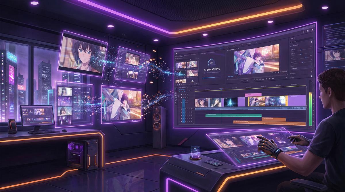 51视频AI动漫剪辑教程